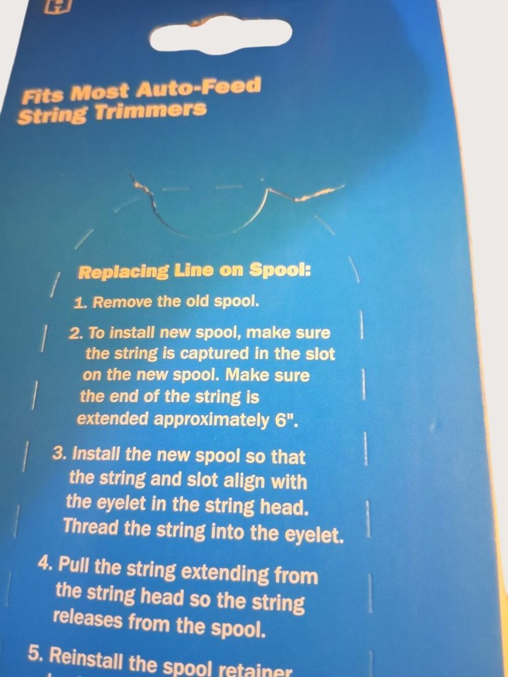 Hart 4-Pack .080" Line & Spool For Auto-Feed String Trimmers - Picture 3 of 4